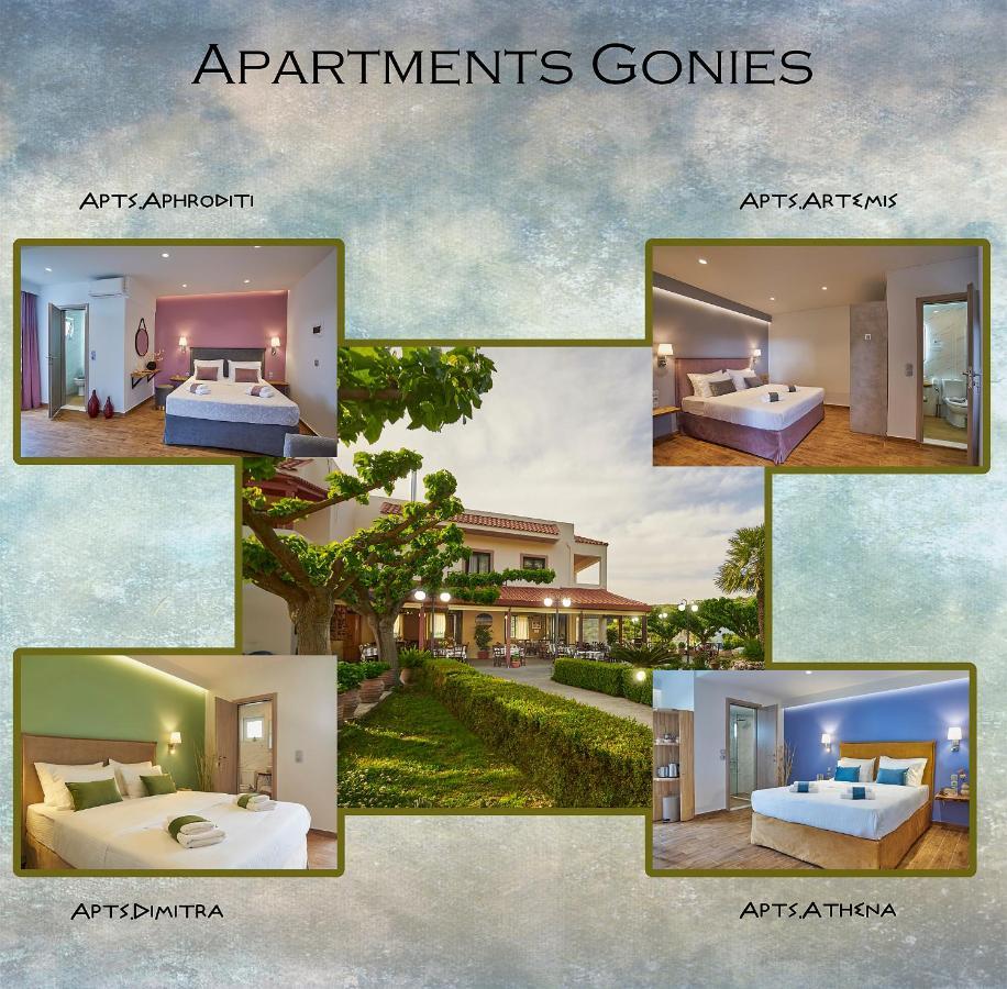 Apartments Gonies - Afroditi Goniai Ngoại thất bức ảnh